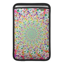 Psychedelic Rainbow Eyes Mandala Sleeves For MacBook Air
