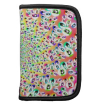 Psychedelic Rainbow Eyes Mandala Organizer
