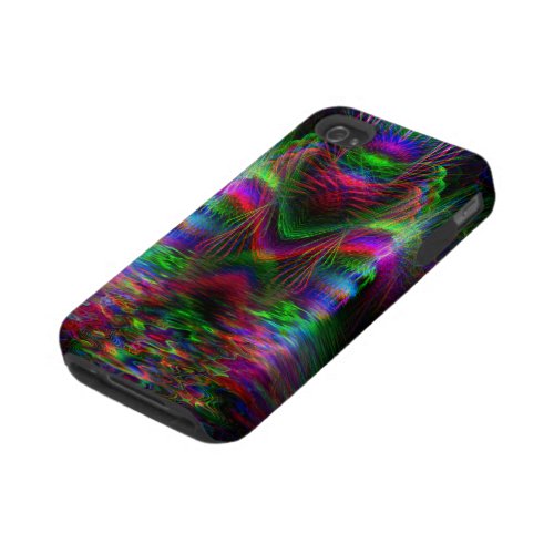Psychedelic Rainbow LoveHearts CaseMate iPhone 4 casematecase