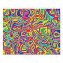 Psychedelic Rainbow Oil Pattern