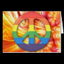 Psychedelic RainBow Peace Symbol