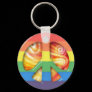 Psychedelic RainBow Peace Symbol
