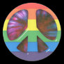 Psychedelic RainBow Peace Symbol