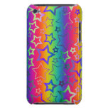 Psychedelic Rainbow Stars iPod Touch Cover