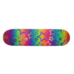 Psychedelic Rainbow Stars Skateboard Decks