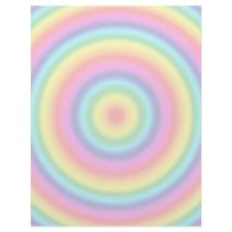 Psychedelic Round Rainbow Pattern Letterhead Template