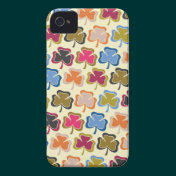 Psychedelic Shamrock iPhone 4s Case Iphone 4 Case-mate Cases
