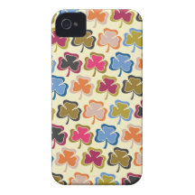 Psychedelic Shamrock iPhone 4s Case iPhone 4 Case-Mate Cases