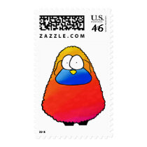 Psychedelic Sheep postage by inkerz Psychedelic Sheep postage