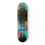 Psychedelic Siren Skate Board Decks
