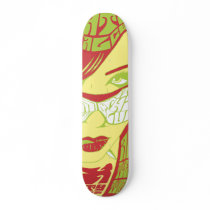psychedelic skateboard