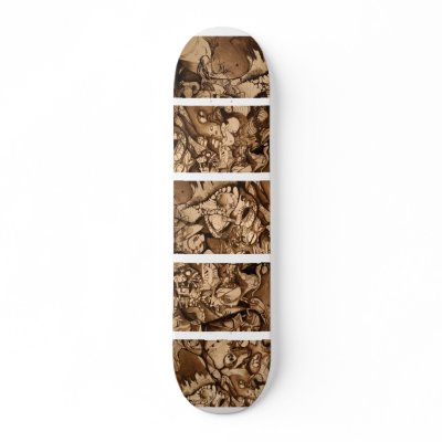 Psychedelic Skateboard by SBcohn