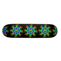 Psychedelic Sphere Spiral skateboards