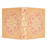 Psychedelic Spiral Design: Custom Binder