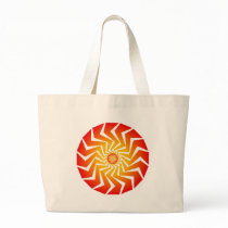 Psychedelic Spiral Pattern: Vector Art: Tote Bags