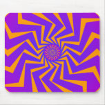 Psychedelic Spiral Pattern: Vector Art: Mousepad Psychedelic Spiral Pattern: Vector Art: Mousepad