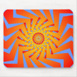 Psychedelic Spiral Pattern: Vector Art: Mousepad Psychedelic Spiral Pattern: Vector Art: Mousepad