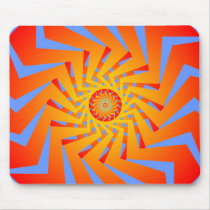 Psychedelic Spiral Pattern: Vector Art: Mousepad by spiritswitchboard Psychedelic Spiral Pattern: Vector Art: Mousepad