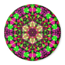PsyChedelic Star Magnet by webgrrl PsyChedelic Star Magnet