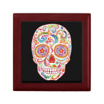 Psychedelic Sugar Skull Gift Box Day of the Dead