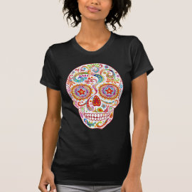 Psychedelic Sugar Skull Shirt