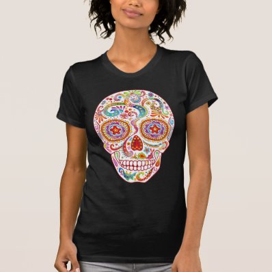 Psychedelic Sugar Skull Shirt