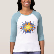 Psychedelic Sun t-shirts by sunraharmonic Psychedelic Sun t-shirts