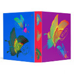 Psychedelic swallowtails binder