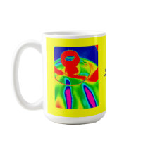 Psychedelic Teapot mugs by steveya Psychedelic Teapot mugs