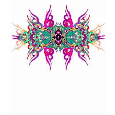 psychedelic totem t-shirt by webgrrl