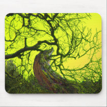 psychedelic treescape mousepads