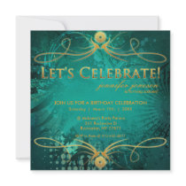 Psychedelic Urban Grunge Party Invitations