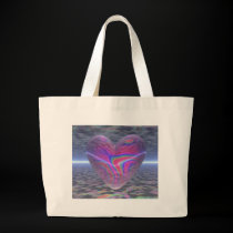Psychedelic Valentine Heart bags