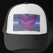 Psychedelic Valentine Heart hats