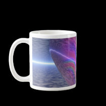 Psychedelic Valentine Heart mugs