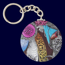 PSYCHEDELIC VARIANT 2 keychains