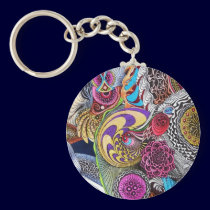 PSYCHEDELIC VARIANT keychains