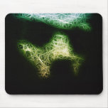 Psychedelic Webbed Skull Mousepad