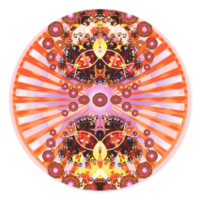Psychedelica Sticker by webgrrl