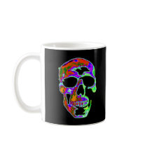 Psychedellic Skull mugs