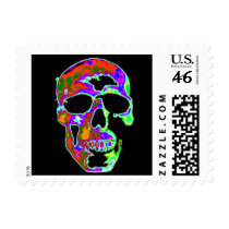 Psychedellic Skull Stamp