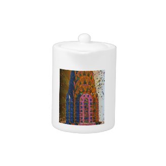 Psychedlic NYC: Chrysler Building Top Closeup #1