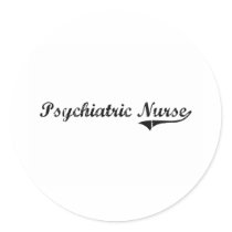 Psychiatric Nurse Professional Job Sticker