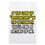 Psychiatrist In Dictionary...My Picture Stationery