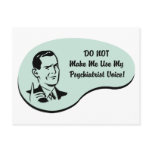 Psychiatrist Voice Post Card