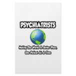 Psychiatrists...Making the World a Better Place Customized Stationery