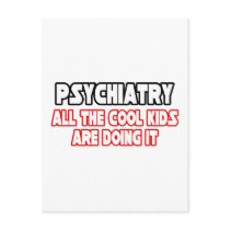 Psychiatry...Cool Kids postcards by Psychiatrist_Shirts Psychiatry...Cool Kids postcards