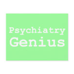 Psychiatry Genius Gifts Post Cards