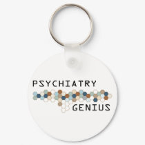 Psychiatry Genius keychains