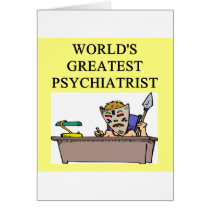 psychiatry psychiatrist joke cards